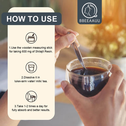 Pure Organic Shilajit Mineral Supplements